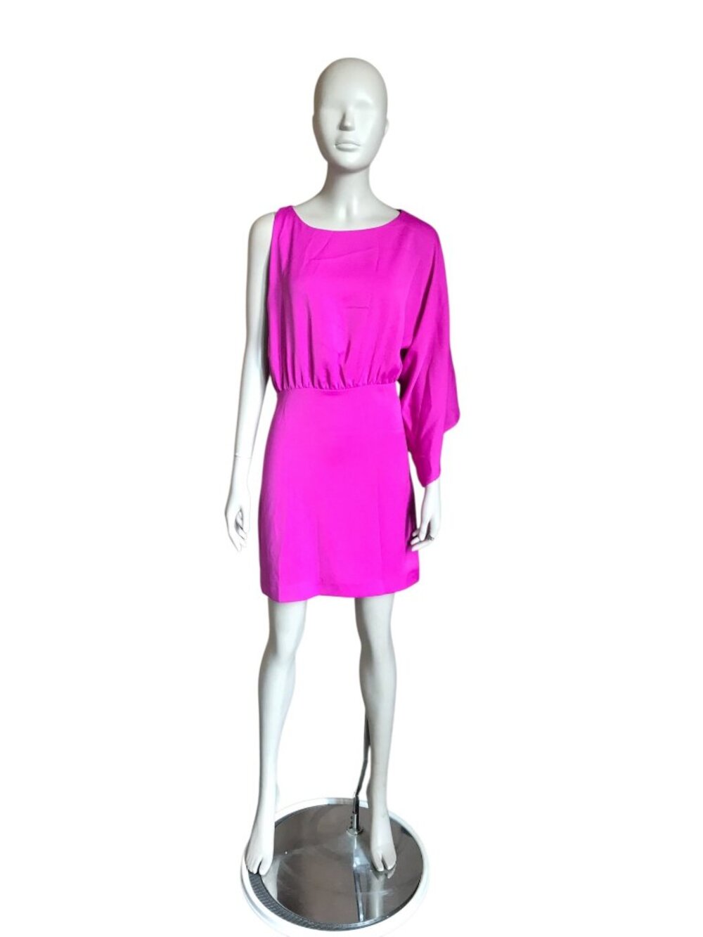 BSB Collection Purple One Sleeve Dress